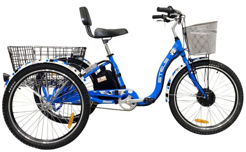 Электровелосипед трехколесный Horza Stels Trike 24-T2 350W 36V/9Ah